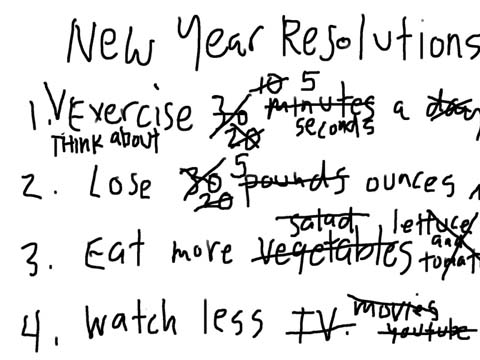 Broken any new year’s resolutions yet?