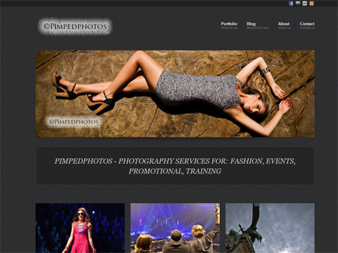 It’s a boy – The brand spanking new Pimpedphotos website